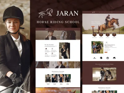 Jaran - Horse Riding School Elementor Template Kit