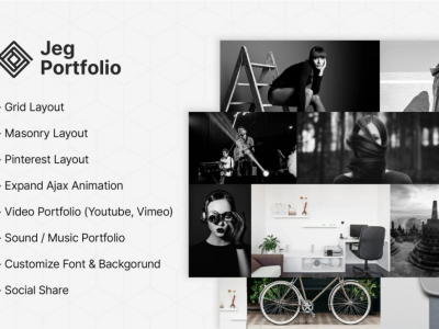 Jeg Portfolio - Portfolio & Gallery Plugin