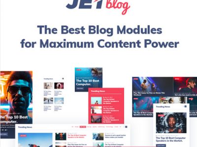JetBlog – Blogging Package for Elementor Page Builder