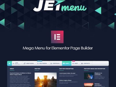 JetMenu For Elementor