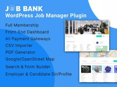 JobBank - WordPress Job manager plugin