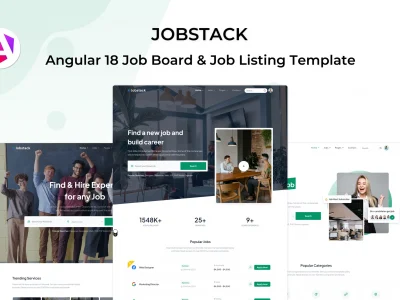 Jobstack - Angular 18 Job Listing Template
