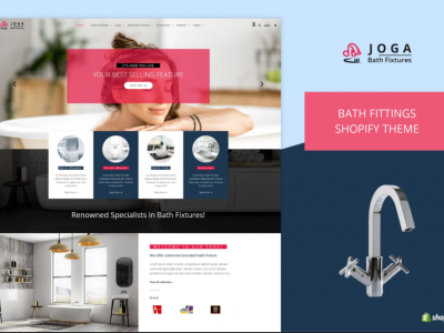 Joga  Bath Fittings Shopify Theme