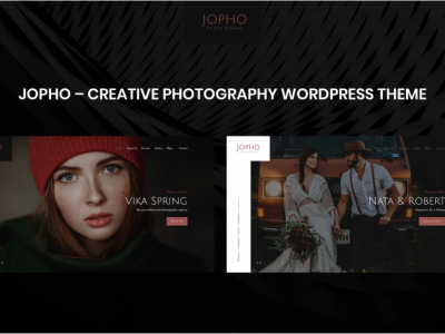 Jopho – Creative Photography WordPress Theme