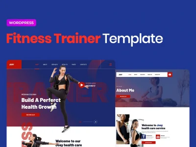 Josy – Sport & Fitness Elementor Template Kit