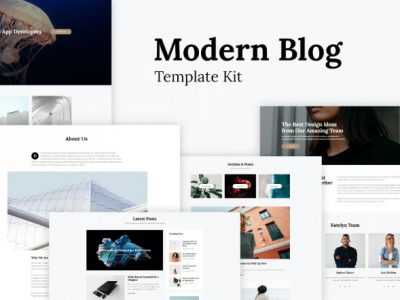 Katelyn - Modern Blog Template Kit