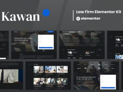 Kawan - Law Firm Elementor Template Kit