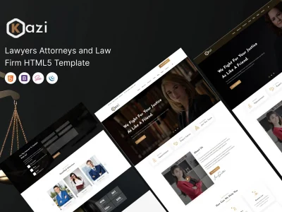 Kazi – Lawyers Attorneys and Law Firm Template