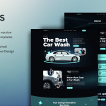 Kedas - Car Wash & Detailing Service Elementor Template Kit