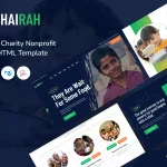Khairah - Charity Nonprofit Next Js+HTML Template