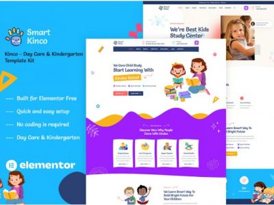 Kinco - Day Care & Kindergarten Elementor Template Kit