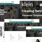 Klein - Cleaning Services Elementor Template Kit