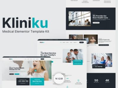 Kliniku - Medical Elementor Template Kit