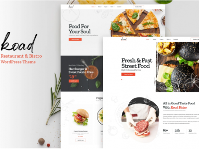 Koad - Restaurant & Bistro WordPress Theme