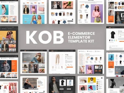 Kob - E-Commerce Elementor Pro Template Kit