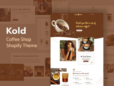 KoldBrew - Bakery Tea, Coffee Shop Shopify Theme