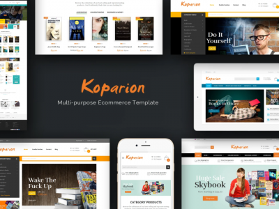 Koparion - Book Shop Responsive OpenCart Theme