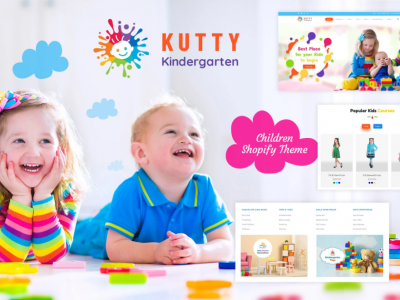 Kutty Kids  Children Shopify Theme