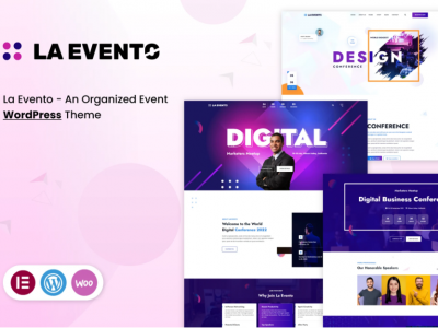 La Evento - An Organized Event WordPress Theme