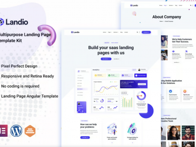 Landio - Multipurpose Elementor Template Kit