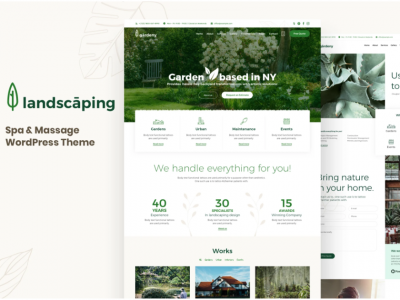 Landscaping - Garden Landscaper WordPress Theme