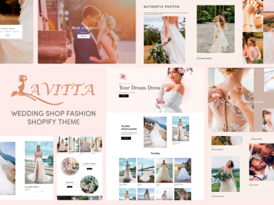Lavitta - Wedding Shop Fashion Shopify Theme