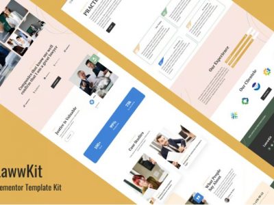 Lawwkit - Legal Practice Elementor Template Kit