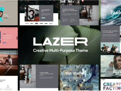 Lazer - Creative Multi-Purpose WordPress Theme
