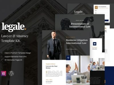 Legale - Lawyer & Law Firm Template Kit