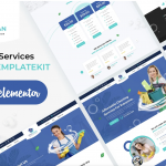 LetsClean - Cleaning Services Elementor Template Kit