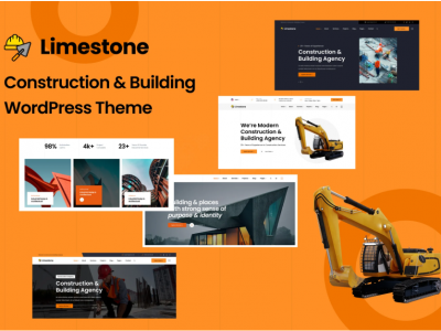 Limestone - Construction Building WordPress Theme