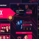 Linx - Esport & Gaming Elementor Template Kit