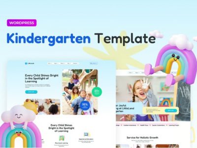 LittleLand – Kindergarten Template Elementor Pro Template Kit