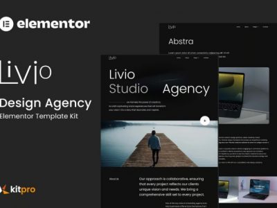 Livio - Design Agency Elementor Template Kit