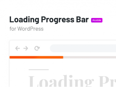 Loading Progress Bar for WordPress