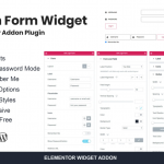 Login Form Widget Elementor Addon Plugin