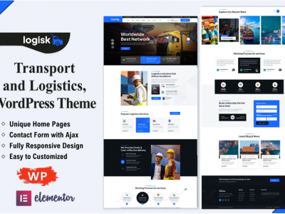 Logisk - Transport & Logistics WordPress Theme