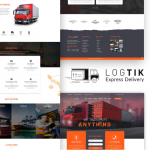 Logtik - WP Logistics, Cargo Transportation Theme