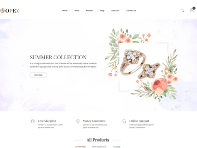 Lopez – Jewelry Shopify Theme
