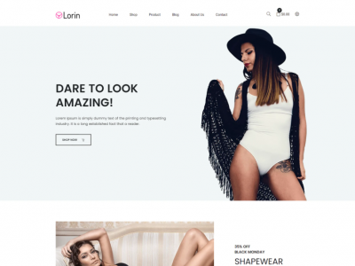 Lorin – Shapewear Shopify Theme