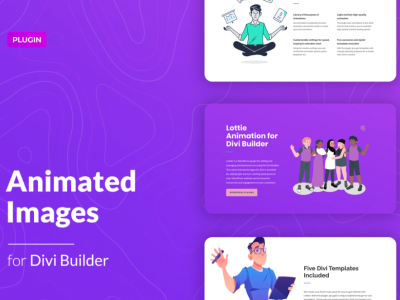 Lottie Animated Images for Divi Builder