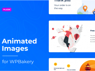 Lottie Animated Images for WPBakery