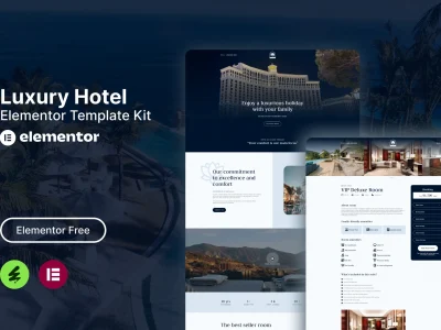 Lotuz - Luxury Hotel Elementor Template Kit