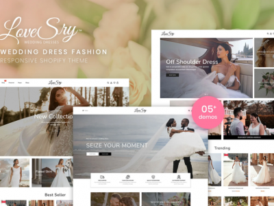 LoveSry - Wedding Dress Fashion Responsive Shopify