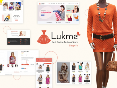 Lukme  Sectioned Fashion Shopify Theme