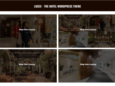 Luxex - The Hotel WordPress Theme