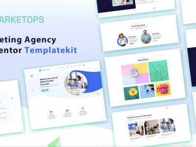 MARKETOPS | Marketing Elementor Template Kit