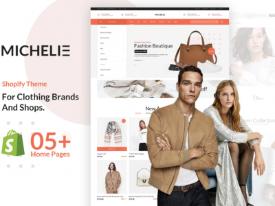 MICHELIE  Minimal & Clean Fashion Shopify Theme