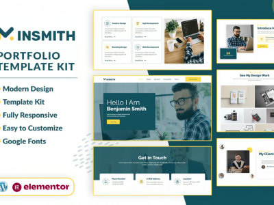 MINSMITH - Portfolio Elementor Template Kit