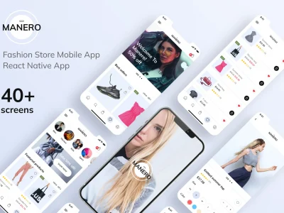 Manero - Fashion E-Commerce App with Backend